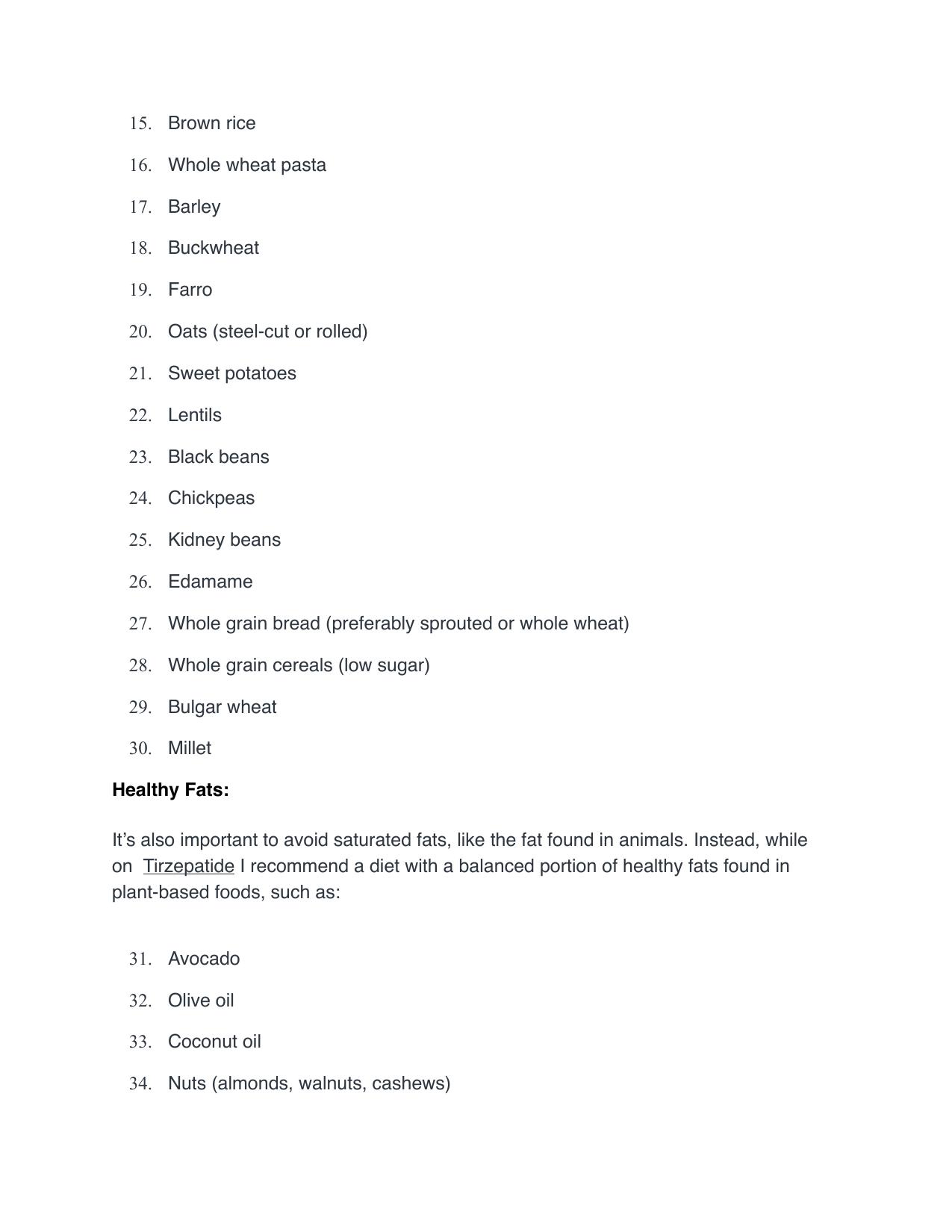 Tirzepatide General Information — page 4 of 11