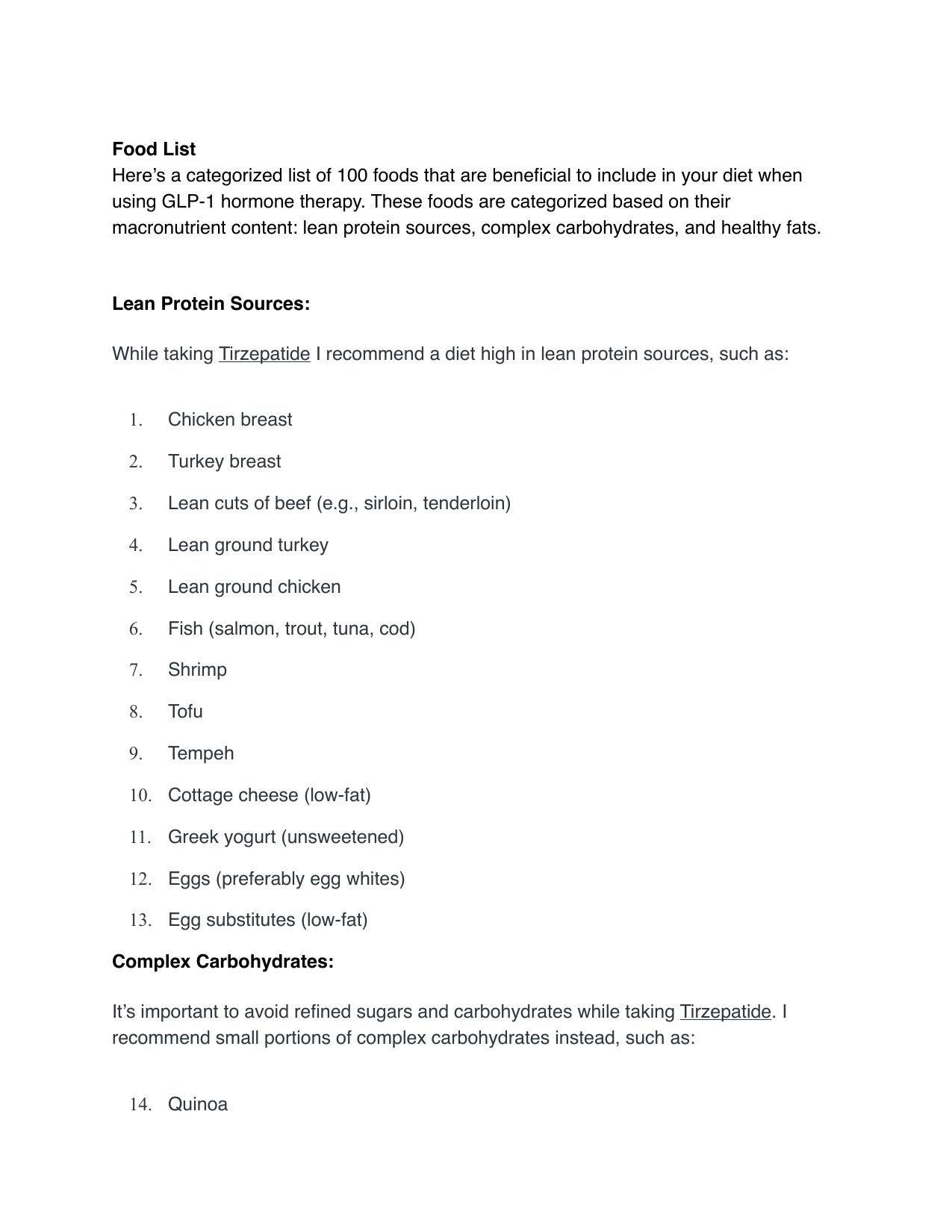 Tirzepatide General Information — page 3 of 11